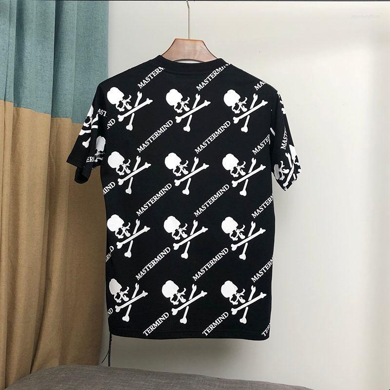 

Men's T-Shirts Skull MASTERMIND LOGO Short-sleeved Men's MMJ High Street Printing Hip-hop Casual T-shirt TX386Men's Imon22, Black