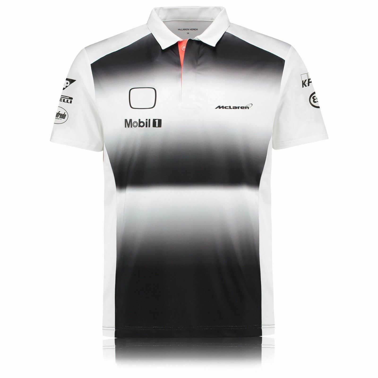 

for Honda Mclaren F1 Racing Team T shirt Motorsport Formula Sports Polo Lapel Shirt Summer Clothes Breathable, Multi