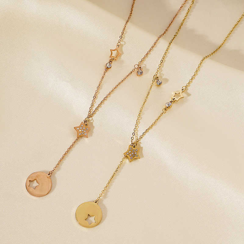 Pendant Necklaces Sterling Silver Jewelry Natural Stone Pendants Mixed Dog Tags for Shell Necklaces Chocker Crystals-image-749248444