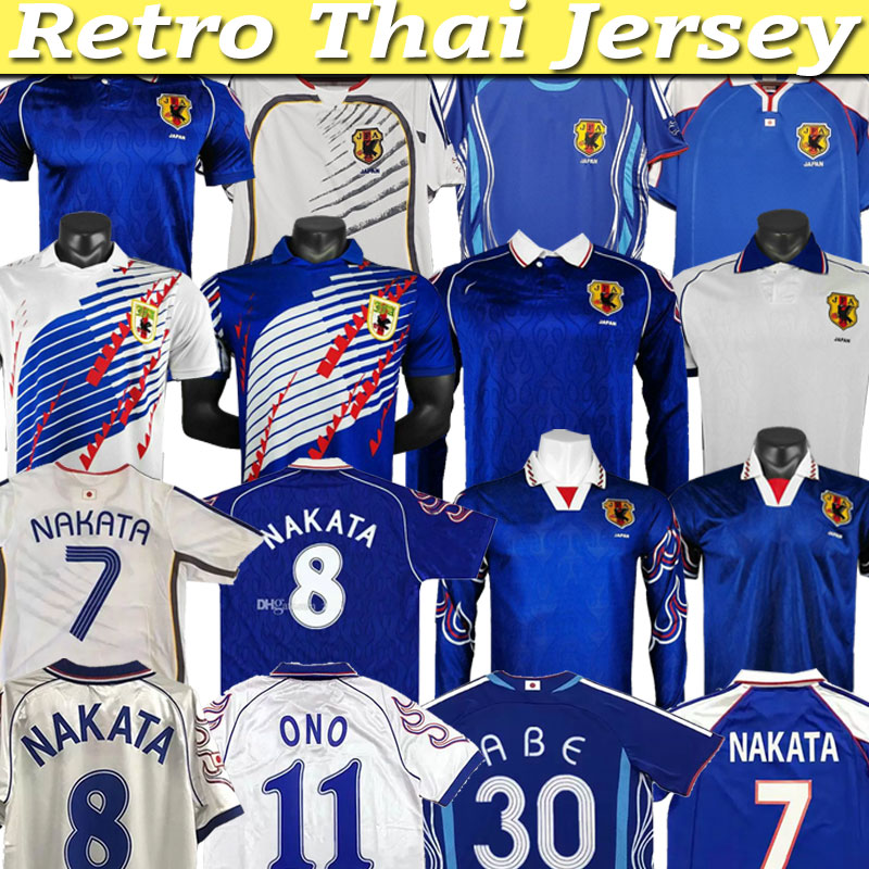 

1998 99 Retro version Japan Soccer Jersey Home 10 NANAMI 2006 Soccer Shirt World 2000 cup Classic Football Uniforms long sleeve 1994 1998 Away, 98-99