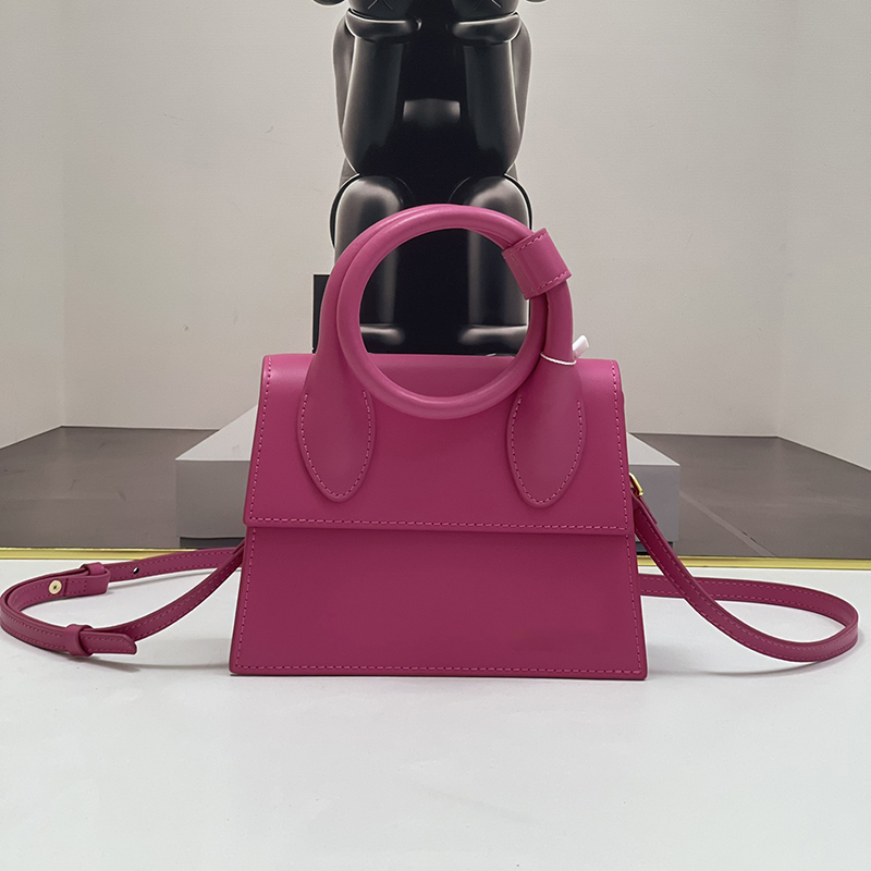 

New Fashion jacquem Handbag Designer Bag Women Mini Totes Bags Top Quality Luxury Shoulder Bag Ladies Leather Underarm Makeup Lipstick Handbags, #6