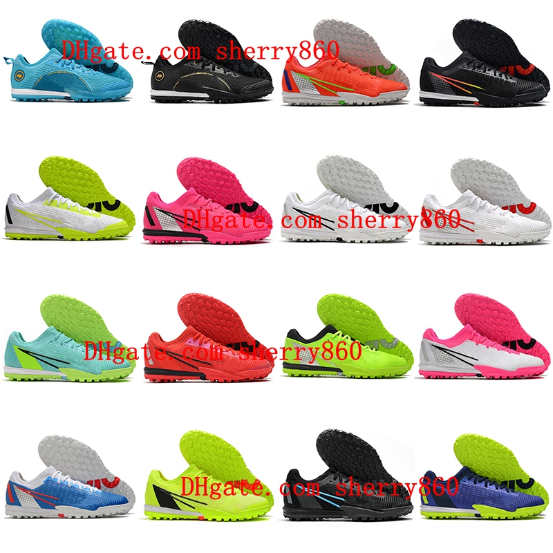 

2022 Zoomes Vapores 14 Pro TF Soccer Shoes CR7 Cleats Mens Turf Football Boots Neymar Ronaldo, As picture 10