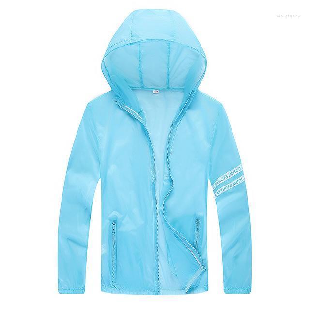 

Men' Trench Coats Arrival Spring Autumn Skin Coat Unsex Jacket Sweater Sunscreen Hooded Causal Anti-UV Fast Dry BreathableMen' Viol22