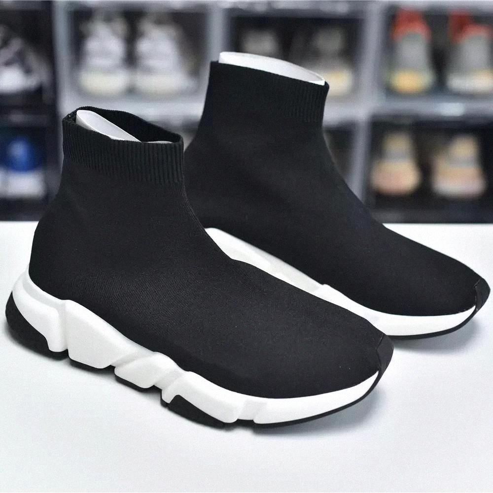 

Designer Socks Casual Shoes Platform Men Black Woman Kid speed 2.0 1.0 Trainer Runner Sneaker Sock Shoe Master Embossed Speeds Paris Boots Balencaiga 35-45, Clear