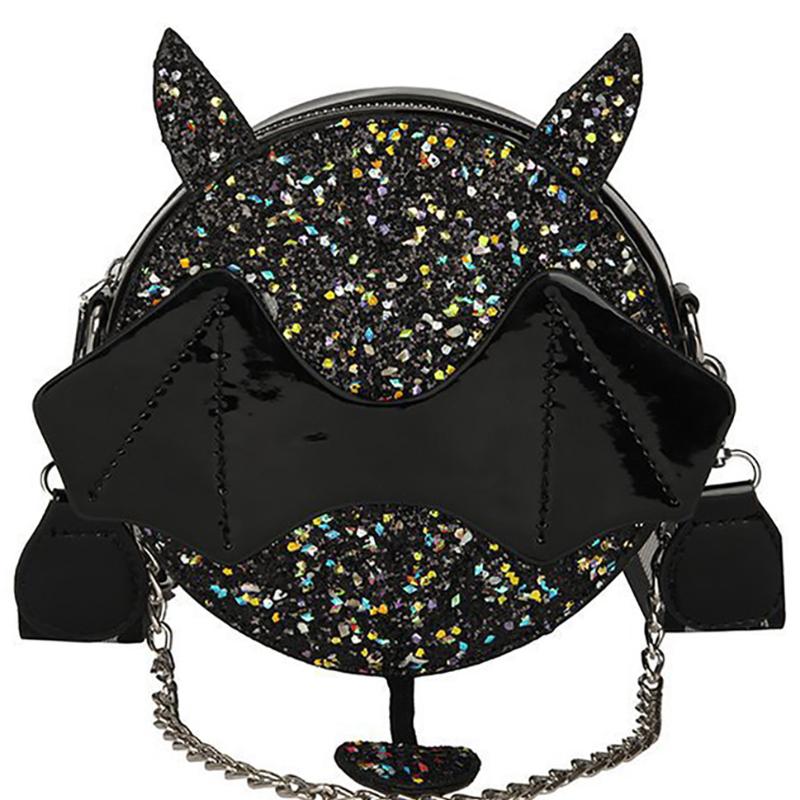 

Evening Bags Women Fashion Bat Shoulder Bag Brand Design Sequins Crossbody For Ladies Female Luxury Circular Clutches 2022, 50 pcs choose this