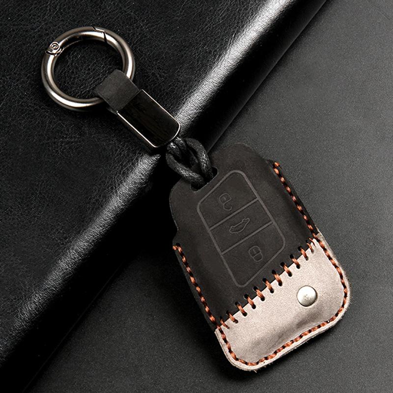 

Keychains Genuine Leather Keychain Rope Key Chain Metal Chains Men Women Car Holder Cover Auto Keyring Accessories GiftsKeychains