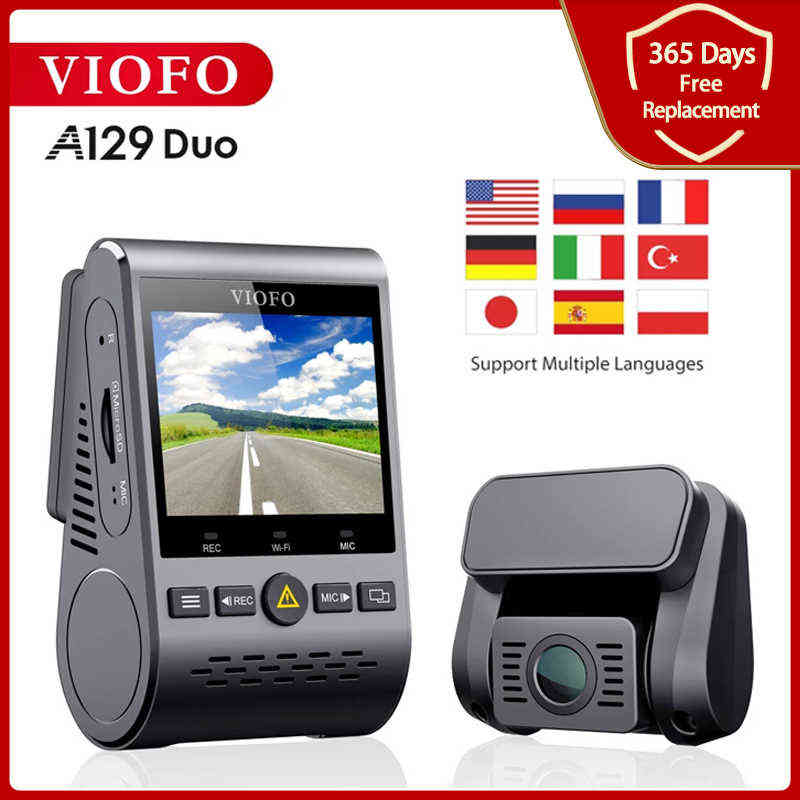 

VIOFO A129 Dual Channel 5GHz Wi-Fi Full HD Dash Camera DashCam IMX291 Dual Starvis Sensor HD 1080P Car DVR Optional Rear Camera H220409