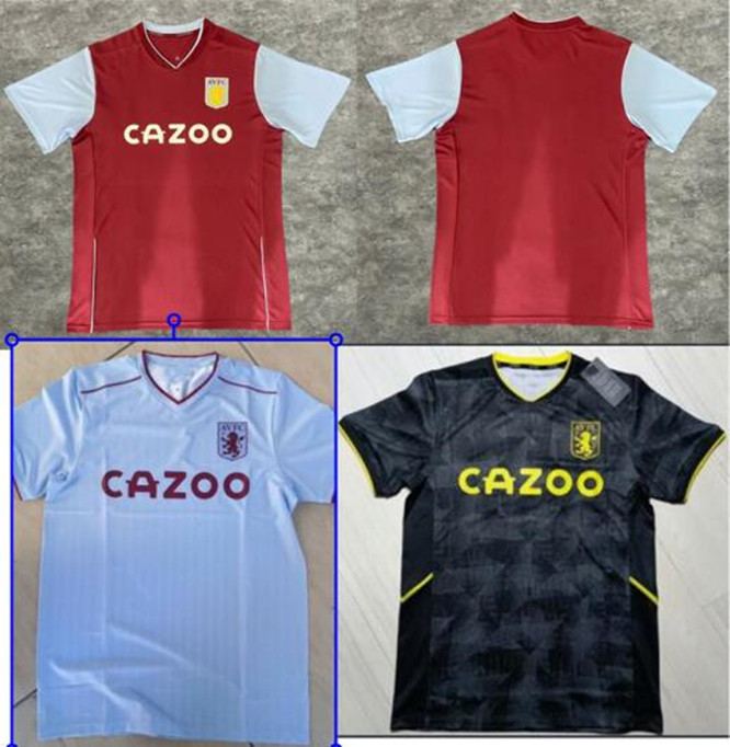 

2022 2023 Aston Villaes WATKINS BUENDIA Soccer Jerseys 22 23 Home away McGINN EL GHAZI WESLEY DOUGLAS LUIZ MINGS KONSA CASH .TREZEGUET Football shirts, Red