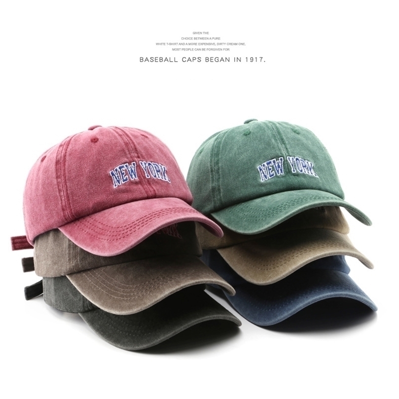 

SLECKTON Fashion Baseball Cap for Men and Women Retro Washed Cotton Dad Hats Casual Hats Summer Sun Caps Unisex Gorras 220811, Navy