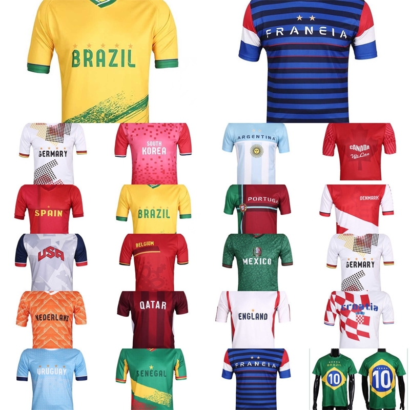 

10PCS/DHL 2022 QATAR World Cup Soccer Jerseys Mexico SANCHO RASHFORD ENGLAND KANE GREALISH National team Football Kit 22 23 Red shirts Men kits Sport Sweat Shirt SL0JE, Fill postage