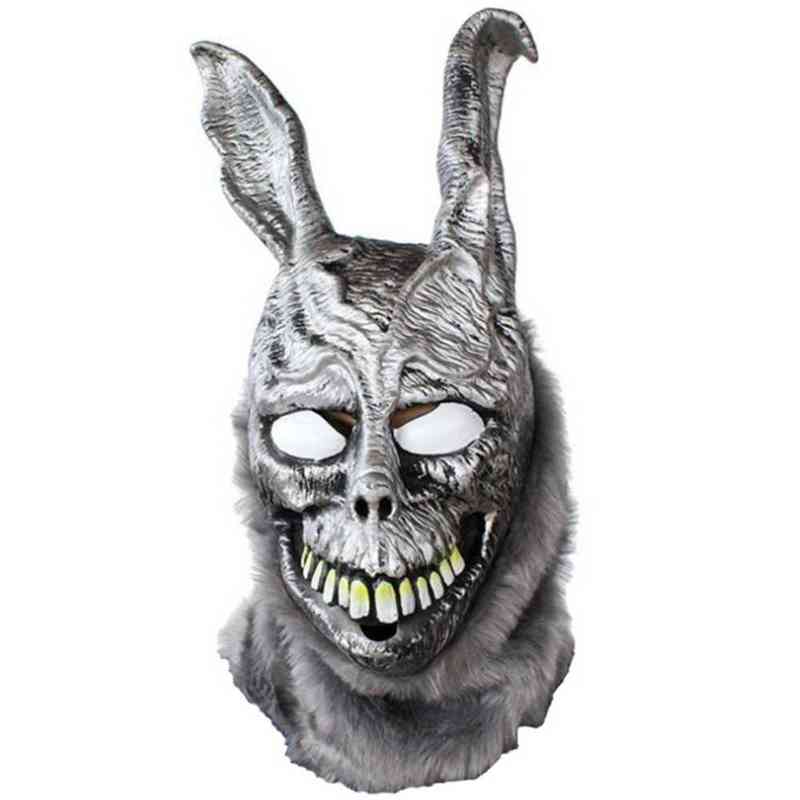 Movie Donnie Darko Frank evil rabbit Mask Halloween party Cosplay props latex full face mask L260523-image-776438990