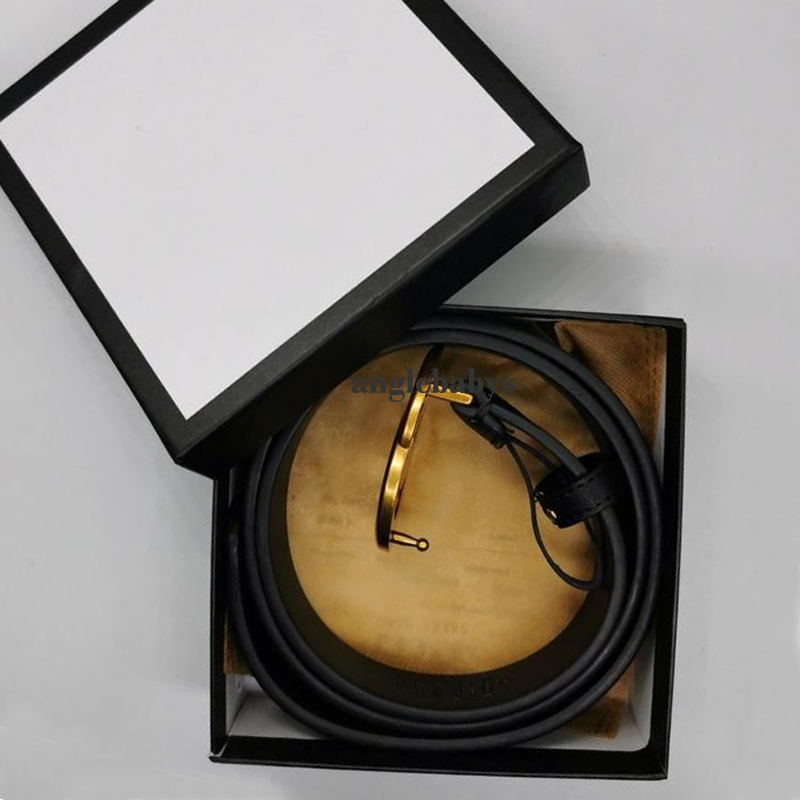 

Fashion belt men women belts big gold buckle genuine leather belt man woman casual with box 2.0/3.4/3.8CM, Choose options