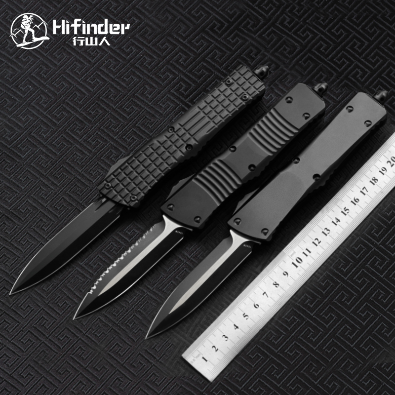 

Hifinder made 154CM blade 7075 aluminum handle Fishing camping hunting outdoor kitchen tool key utility knife
