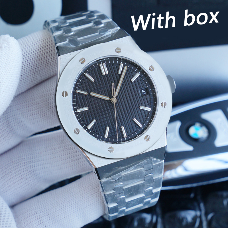 

Luxury Men's watches 41mm automatic mechanical stainless steel dial strap folding buckle waterproof luminous watch factory Montre De Luxe Wristwatches With box