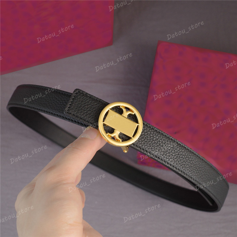 

Designer Woman Belts Gold Buckle T Mens Leather Belt Designers Cintura Waistband Women Brand Girdle Belts 2.5cm 3.5cm Width, Free