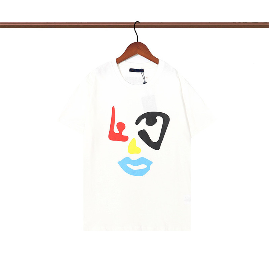 

Summer Men Women Designers T-Shirt Loose Tees Fashion Brands Tops Mans Casual Shirt Luxurys Clothing Street Shorts Sleeve Clothes Mens Black White Tshirts S-2XL, Shipping fees