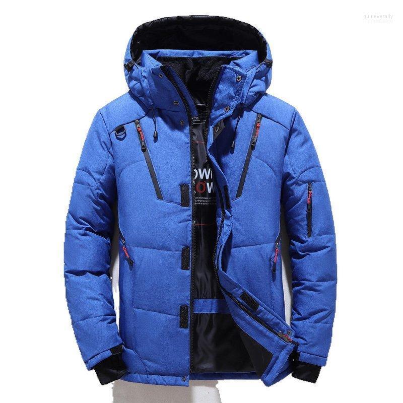 

Men's Down & Parkas Man Jacket Parka Fashion Windbreaker Mens Overcoat Thick Warm Winter Coat Men Hooded Casual Outdoor1 Guin22, Black