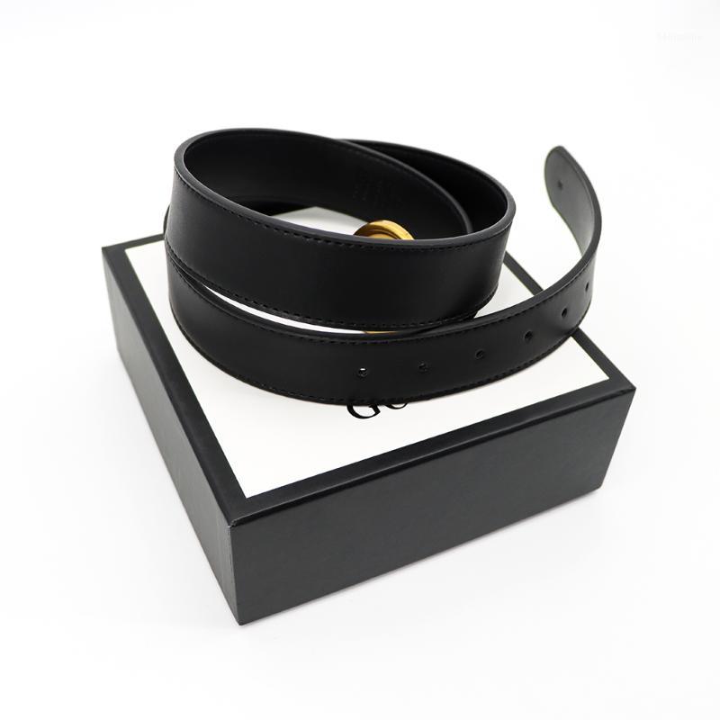

Designer Belts For Women And Men Classic Black Two-layer Scalp Letter G With Box Logo Metal Pin Buckle Elegant Vintage Jean Man Belt, With box and bag