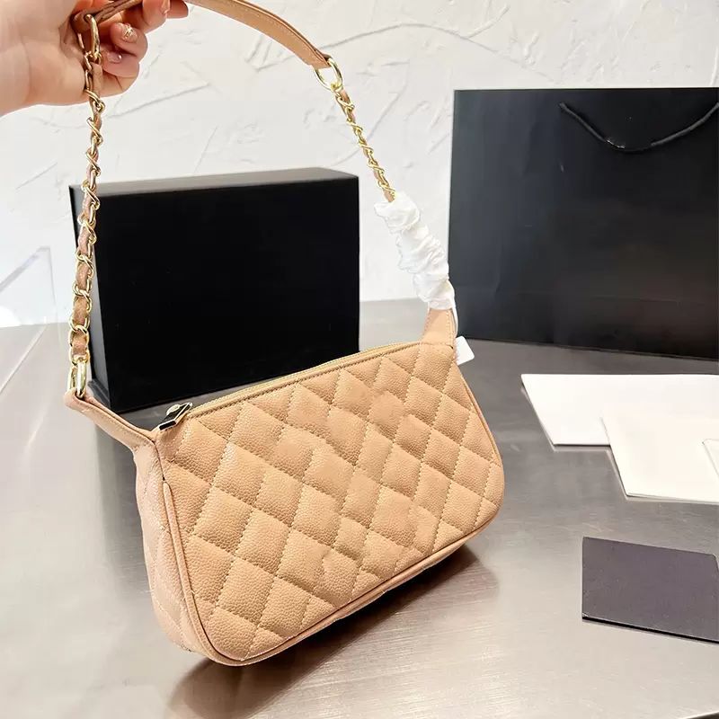 

Classic Quilted Designer Bag Large LOGO Shoulder Underarm Bag Fashion Brand Channel Leather Tote Luxurious Designers Women Handbags Crossbody Totes Wallet, Customize