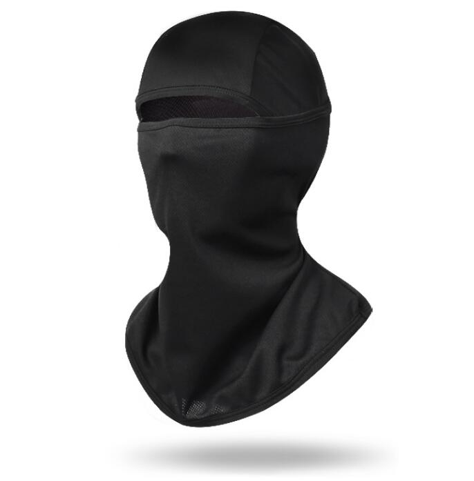 

Outdoor Cycling Face Mask Balaclava cap Bicycle Masks Hiking Windproof dustproof riding Hat Caps CS head scarf turban ice cooling bandana Breathable, Black