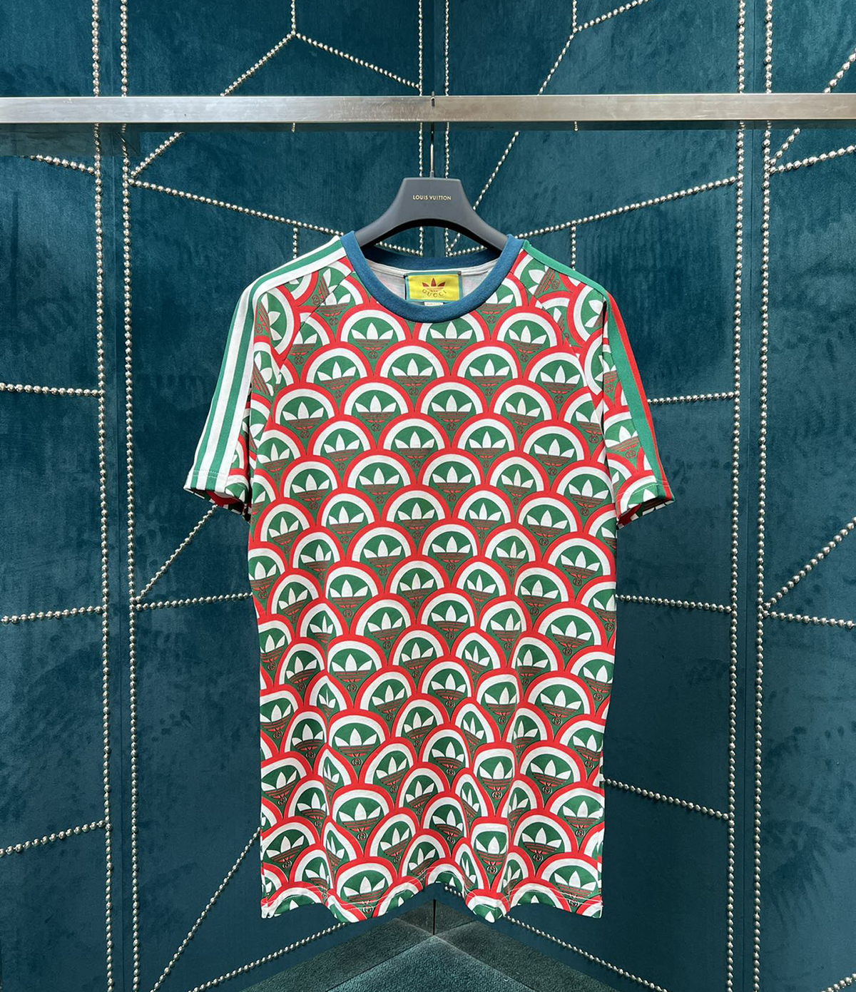 Adidas Gucci Men Women Designers t shirts tee Paris DESTROYED tie dye scissors short sleeve Crew Neck Streetwear black blue green xinxinbuy S-L