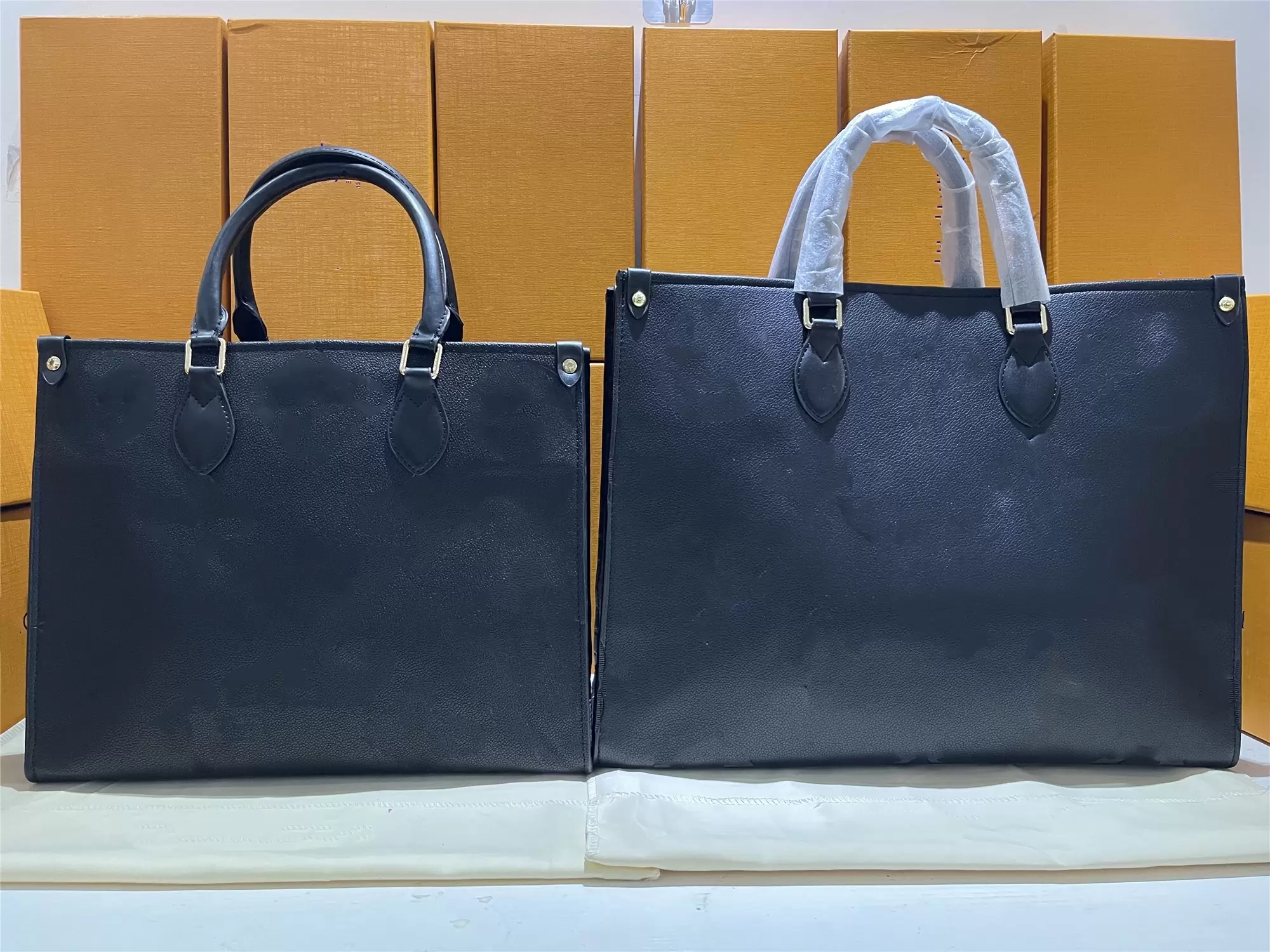 

high-quality tote Dinner Bag Women Leather Luxurys Designer Handbag Female Fashion Messenger ONTHEGO Tote Handbags Purse M45321, Invoice - not sold separately