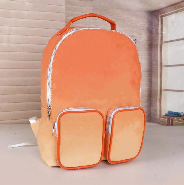 

Hot 2022 High Quality Leather Christopher Backpack Luxurys Designer knapsack Men Women Classic Flowers Plaid Schoolbag Satchel Back pack, 45