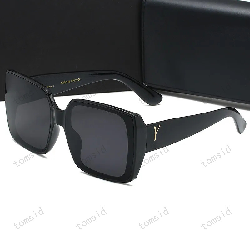 

With Box Mens Womens Designers Sunglasses For Woman Man Brand Letters Designer Sunglass Fashion Full Frame Eyewear Adumbral Sun Glasses