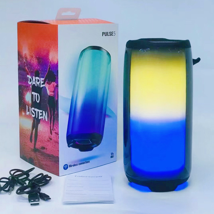 

Suitable for JBL pulse5 wireless Bluetooth speaker heavy bass pulse 5 full screen light effect series plug in card portable