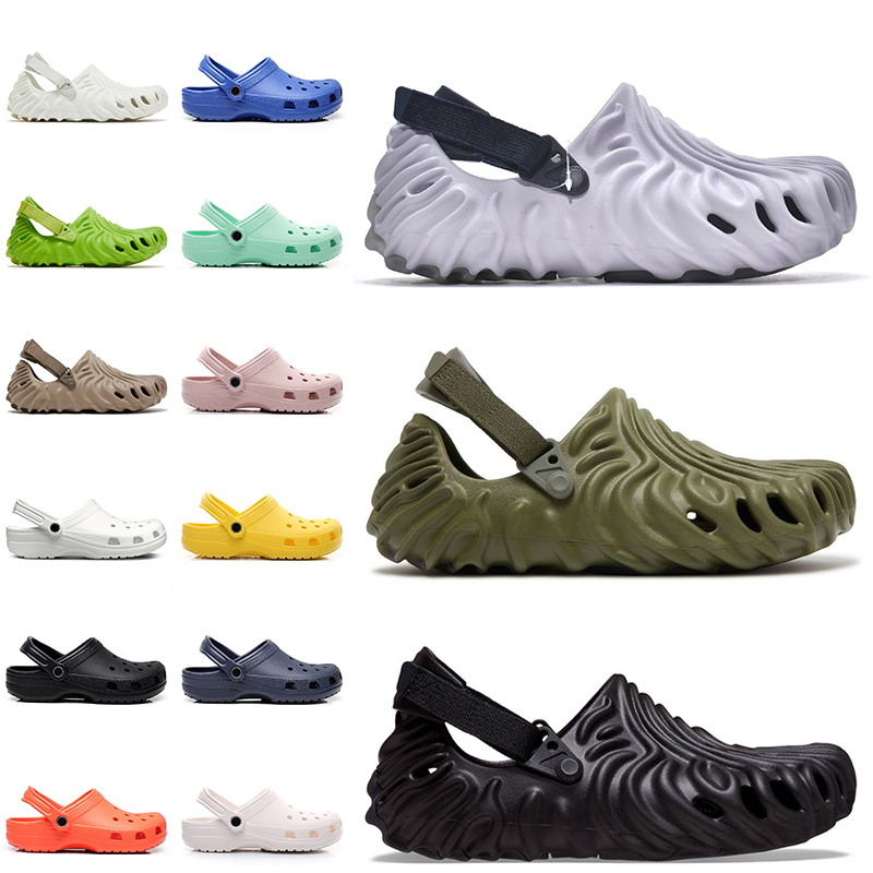 

2022 Top Quality Women Mens Crocodile Outdoor Sandals Shoes Croc Salehe Bembury X Pollex Clog Urchin Cucumber Black Sasquatch Foam Slides Platform Beach Slippers, C15 pink 36-40