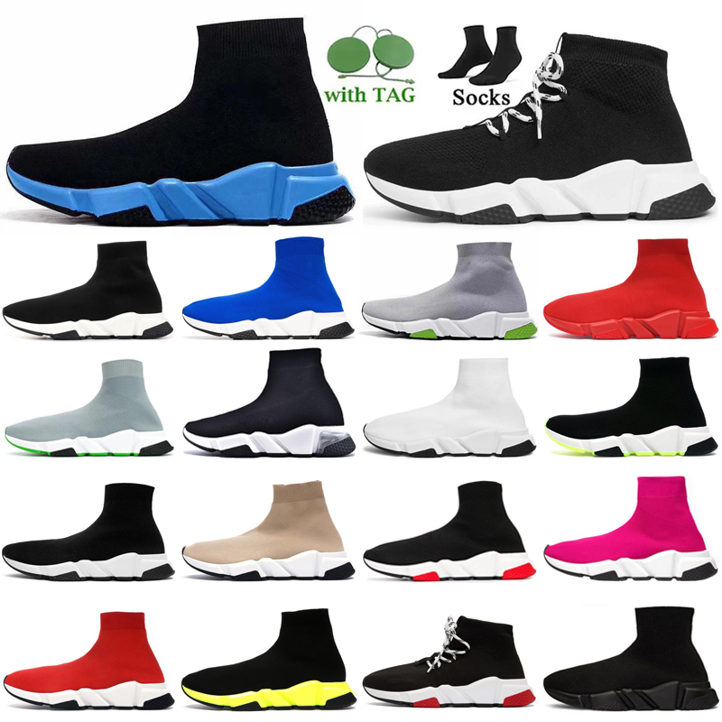

Casual Shoes speed 1.0 trainers runner sneakers luxury women men sports fashion socks speeds 2.0 boots platform Stretch Knit trainer Sneaker paris 35-45, Color 30
