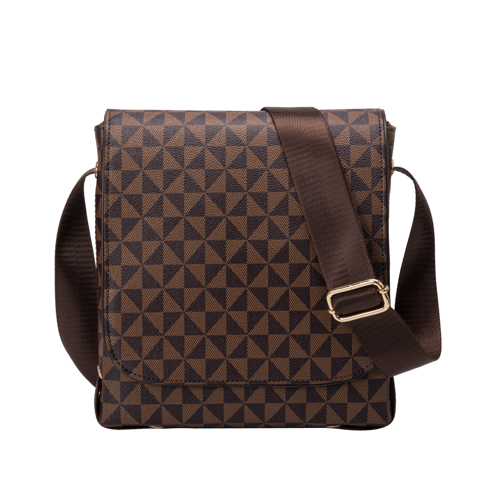 

Luxurys Vintage Plaid Men's Bags PU Leather Briefcase Designer Messenger Bags for Men Women Wallets Document Business Shoulder Handbags Male Laptop Crossbody Bag, Withlogo