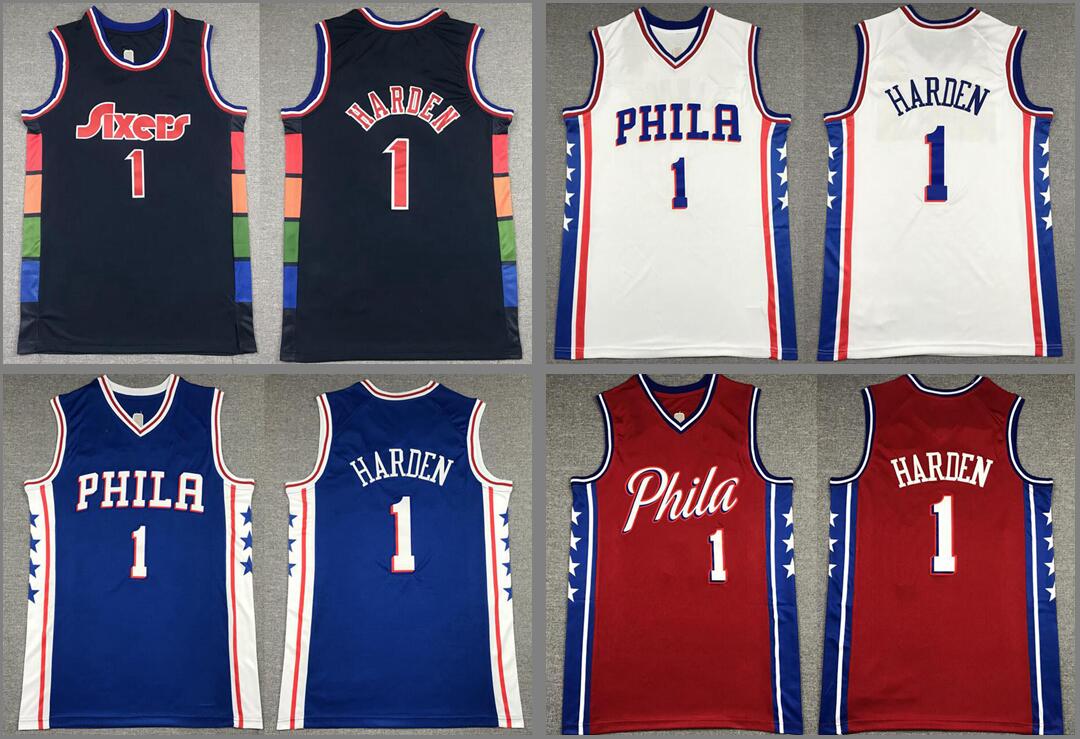 

Hot basketball jerseys James Harden jersey, With logo