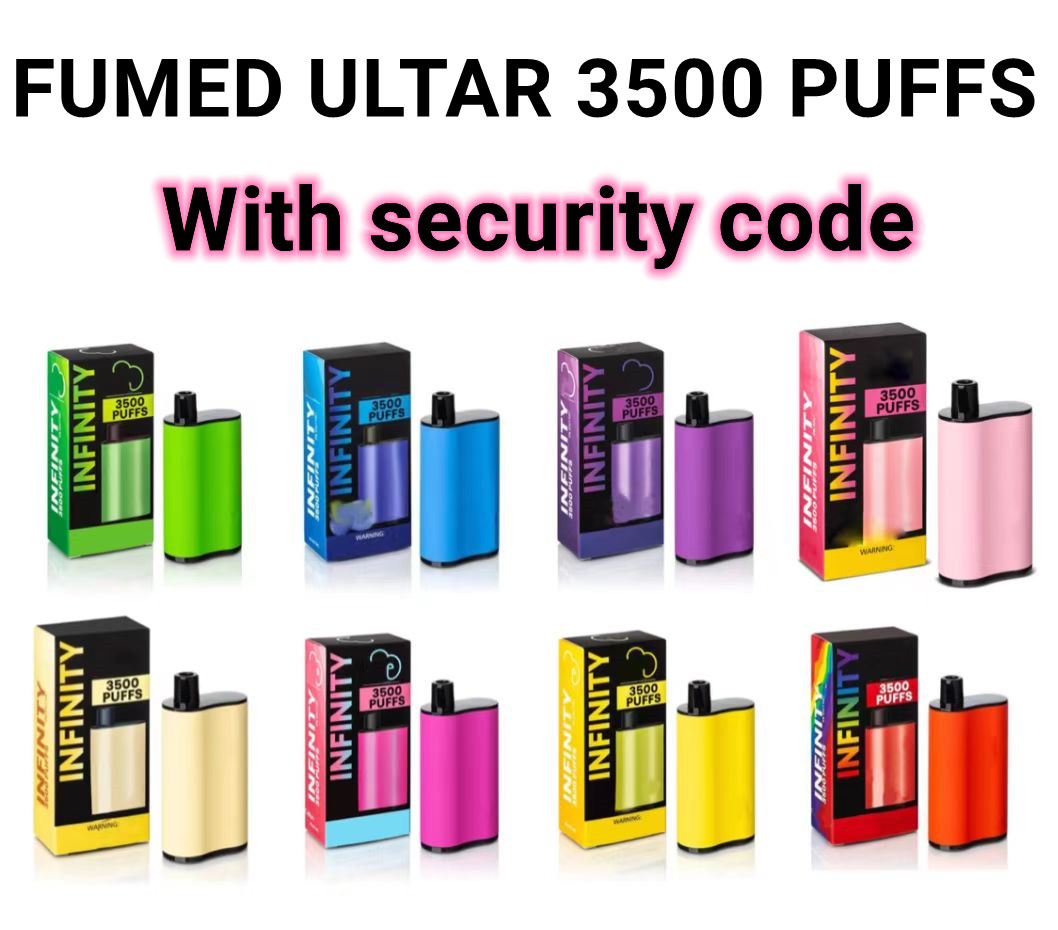 

Ultra 3500 Puffs 24 flavors Disposable vapes cigarette Vape Device 1500mah Battery 12ml Cartridge Starter Kit Vs Infinity Fumed Fast Ship