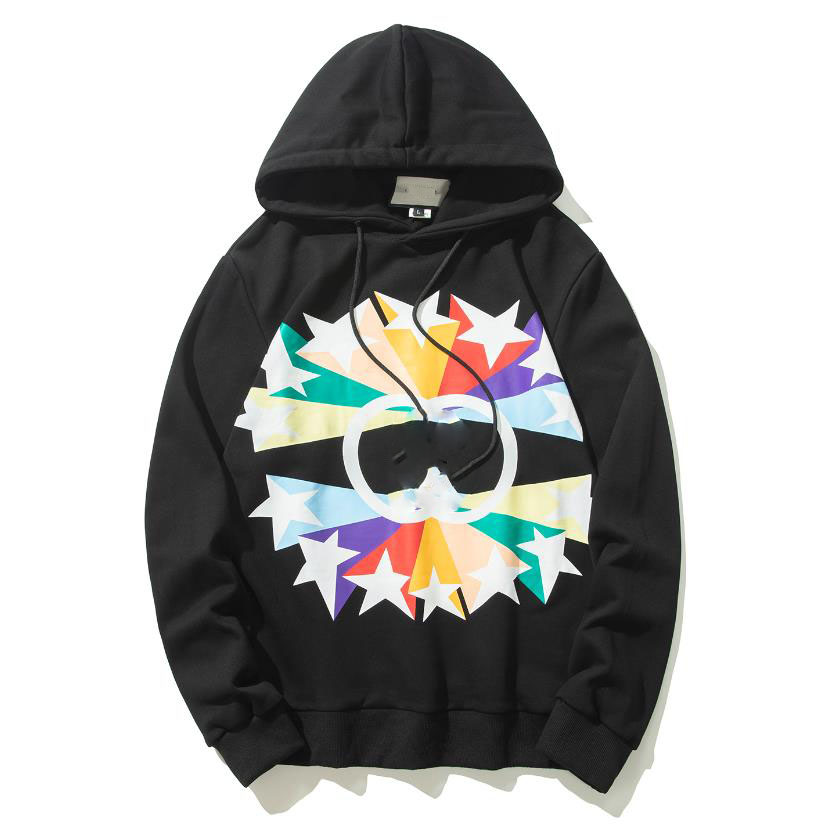

2022 Autumn And Winter High Quality Designer Men'S Women Hoodies Sweatshirts Couple Simple Steel Printed Letters Logo Casual Loose Hooded Fleece, Black