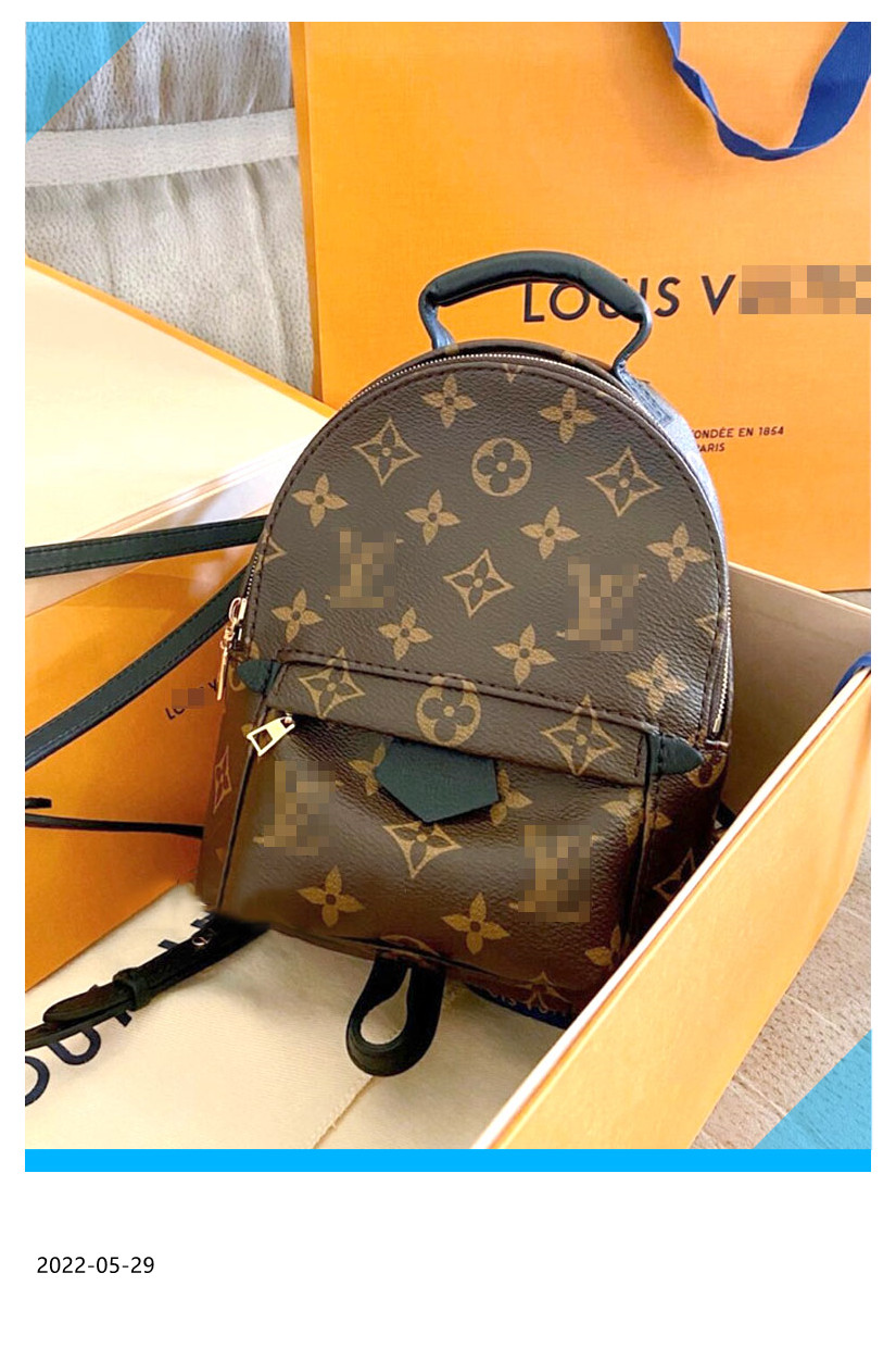 

Louiseity Viutonity Lvity Louisity Vuttonity Lvs Designers Luxury Women PALM SPRINGS Mini Backpack Handbags Luxurys Shoulder Bags Designers Travel backp, Brown grid