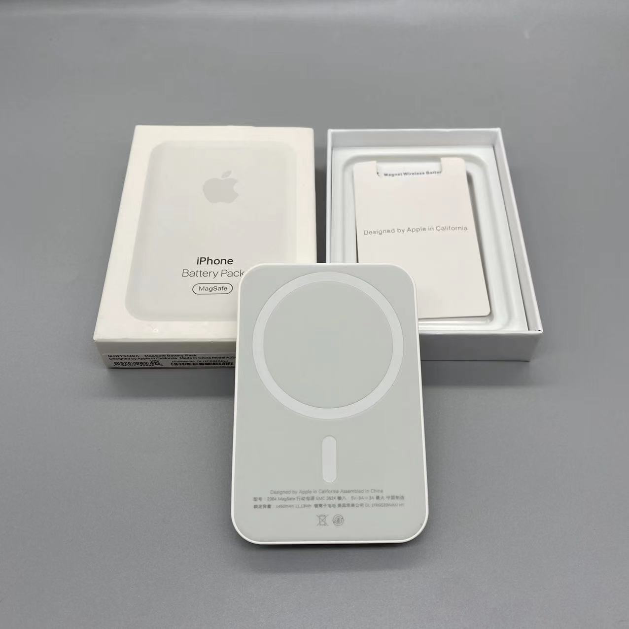 

HIGH QUALITY External Battery Pack Magsafe Power Bank 3500mAh For ip12 13 Pro Max Mini Mobile Phone Magnet wireless charger Powerbank Batteries with logo