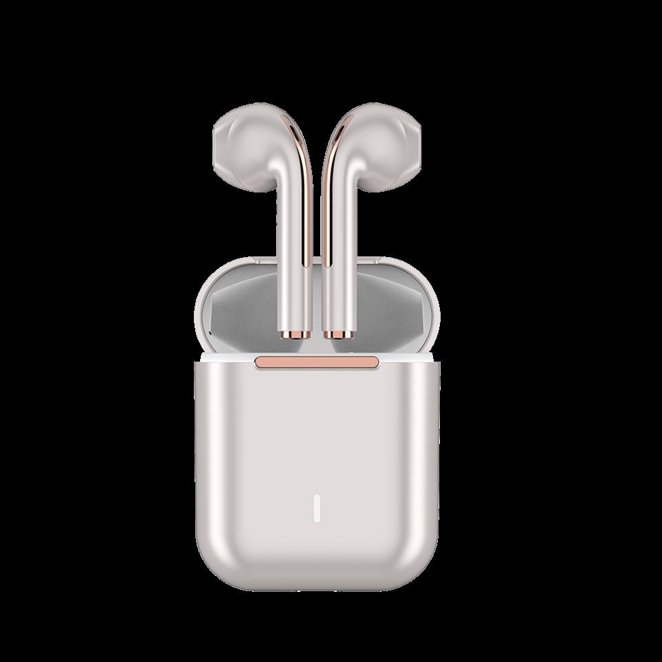 

J18 TWS wireless Earphones bluetooth headset HIFI heavy bass no delay dual-link sports waterproof headset for Xiaomi Huawei244j, Black