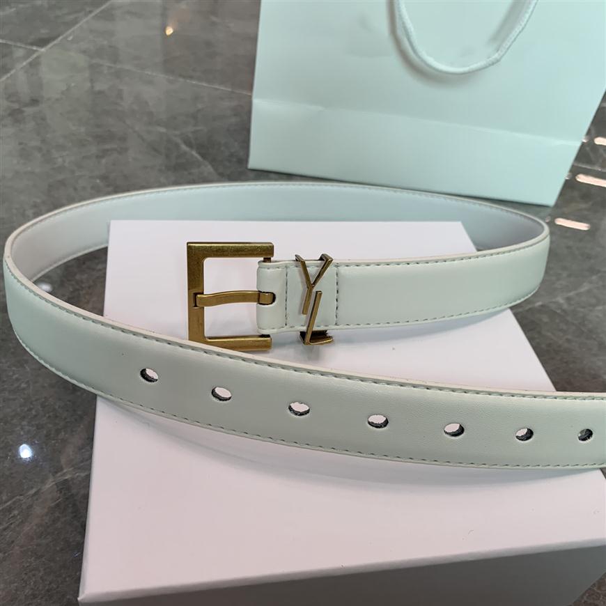 

Luxurys women belts designers belt fashion mens and womens leisure high quality waistband gold silver buckle 6 styles good nice242v, Customize