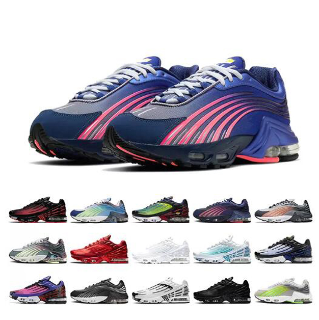 

2022 Top Fashion Women Mens TN Plus 2 Tuned Running Shoes Deep Royal Blue College Grey Electric Green GS Hasta Tns Trainers Sneakers, #17 og black 39-45