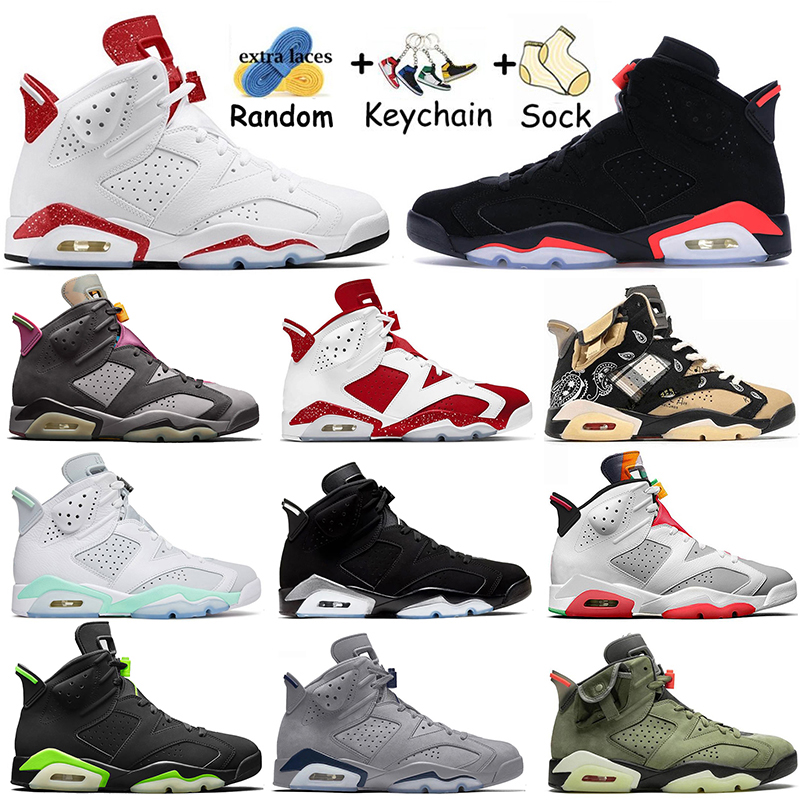 

With Socks Red Oreo 6s Basketball Shoes Jordan Retro 6 Jumpman 6 British Khaki UNC Gold Hoops Carmine Black Infrared Bordeaux Georgetown Mens Trainers Sneakers, A#23 40-47 midnight navy