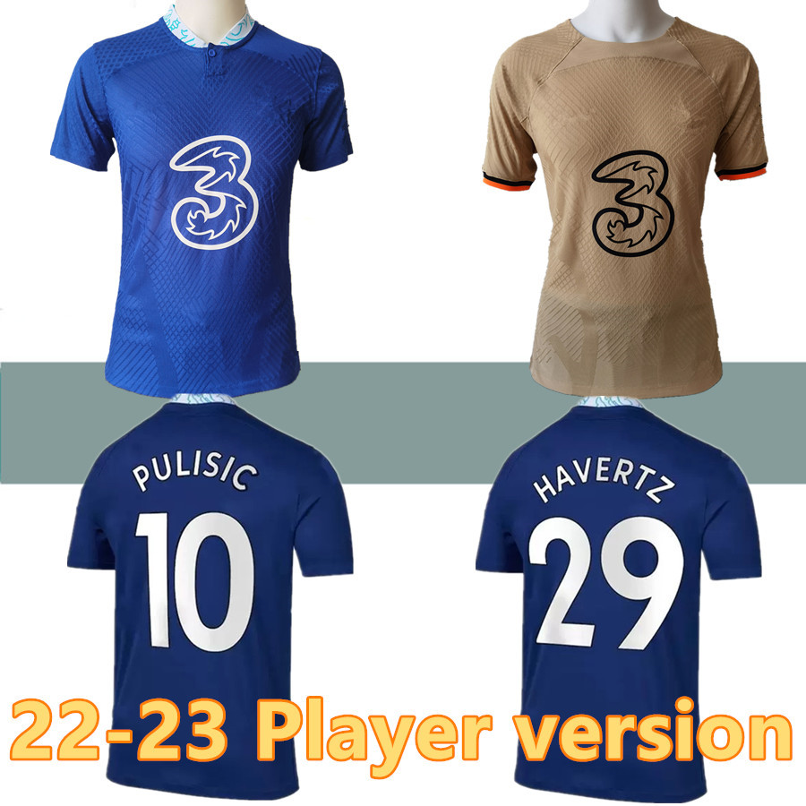 

Player version CFC soccer jerseys LUKAKU PULISIC ZIYECH HAVERTZ KANTE WERNER ABRAHAM CHILWELL MOUNT JORGINHO 2021 2022 Mendy football shirt 21 22 home AWAY fourth, 22-23 home player