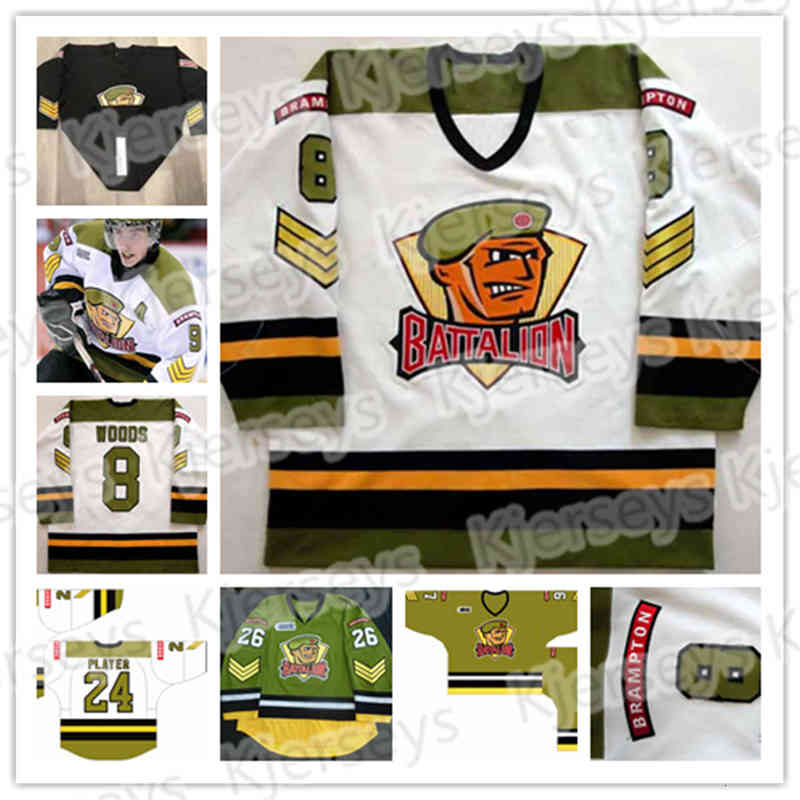 

Custom Vintage OHL Brampton Battalion Hockey jerseys 19 Cody Hodgson 20 Derek Gregorack 41 Mclean jersey Philip Lane MATT DUCHENE CHL, White