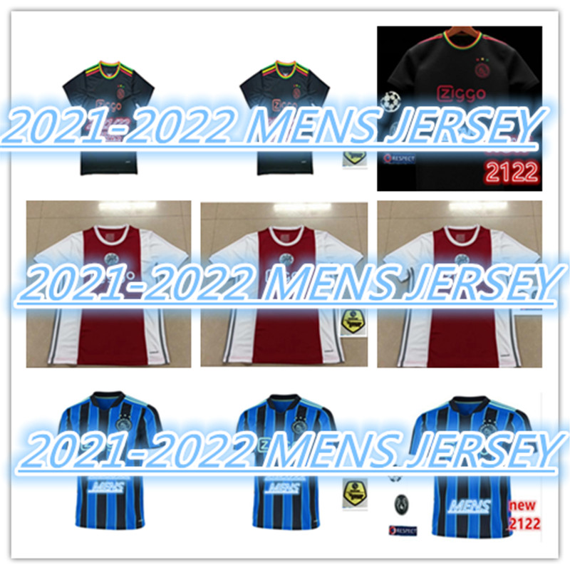 New Men 21 22 AjaxES jerseys shirt KIT CRUYFF KLAASSEN BLIND HALLER TADIC PROMES NERES HUNTELAAR ANTONY 2022 adults set uniform-image-758268834