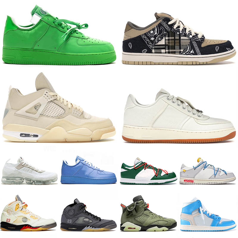 

Designer Ow x Original Casual Shoes For Mens Womens Jumpman 1 Cactus Jack 4 Black Muslin 5 Off White 6 Fragment Mca Mocha Sports Sneakers Trainers Eur 36-47 Size 13, 36-47 travis scotts cactus jack (1)