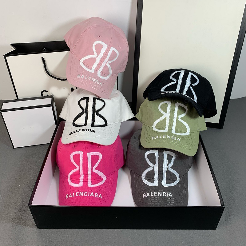 

Ball Caps Women Hand Drawn Doodles Multicolor Cotton Hat Designer Luxury Men