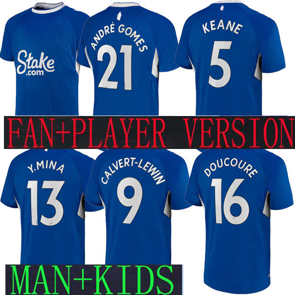 

22 23 9 CALVERT-LEWIN 10 SIGURDSSON 7 GRAY Soccer Jerseys 12 DIGNE 5 KEANE 19 MINA 2022 2023 JERSEY GORDON FOOTBALL SHIRTS KIDS PLAYER VERSION home BLUE, Home player version