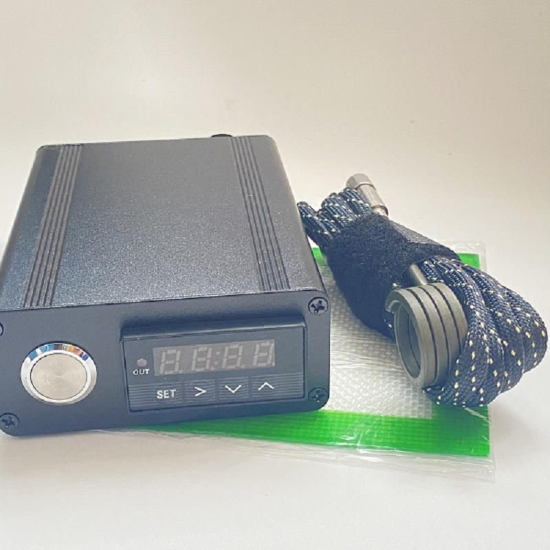 

Mini enail dab rig banger electronic nail kits E nail quartz Quarts Titanium Hybrid domeless 10mm 20mm coil heater silicone mats glass water bong 110V/220V