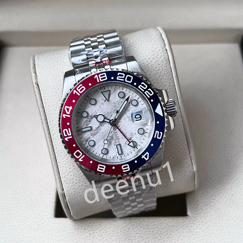 

Mens Automatic Mechanical Watch 904L Stainless Steel Super Luminous Sapphire Swim Watch 40mm Watches montre de luxe, Sapphire glass