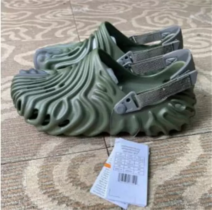 

2022 Polle Clogs Women Sandals Croc Shoes Summer Slides For Brand Design Sandalias Mujer Zapatos planos Army Green Slippers 220408 Size 35-46